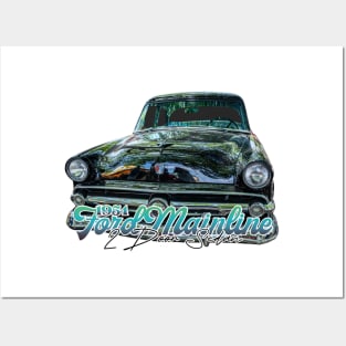 1954 Ford Mainline 2 Door Sedan Posters and Art